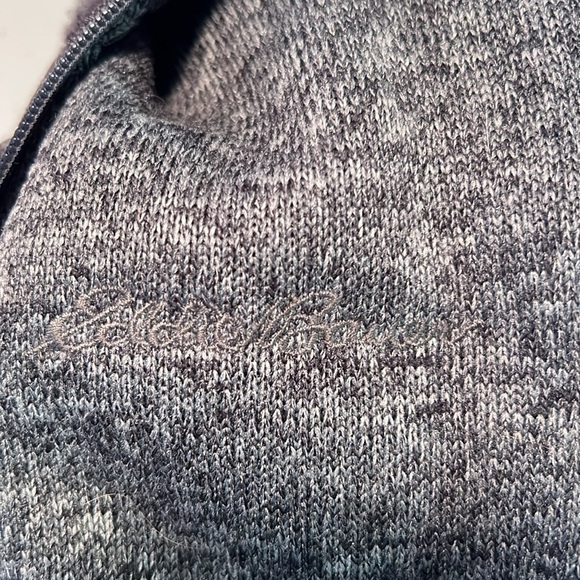 Eddie Bauer Men's Charcoal Gray Sleeveless Vest Jacket medium - Picture 7 of 7